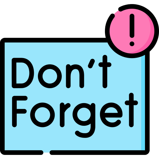 Reminders & Deadlines